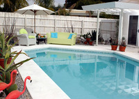Pool Area of Palm Springs House