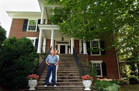 Lorin Mazaal, director and conductor, New York Philharmonic  and wife, Dietlinde Turban-Maazal, at their home in Castleton, Va.