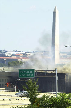 Terrorist attack on the Pentagon 9/11