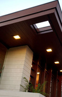 Detail of the roof of the Frank Lloyd Wright House