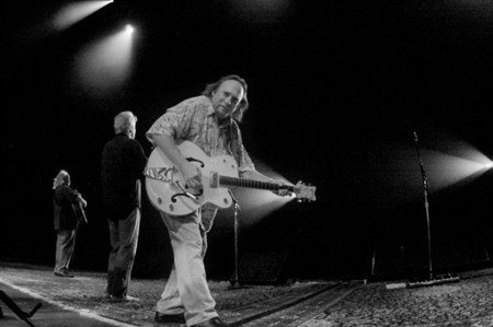 Onstage remote of Stephen Stills during concert
