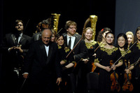 Lorin Maazal takes a bow following the performance