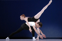 "Concerto" part of Balanchine's "Episodes performed by the Suzanne Farrell Ballet at the Kennedy Center for Performing Arts


